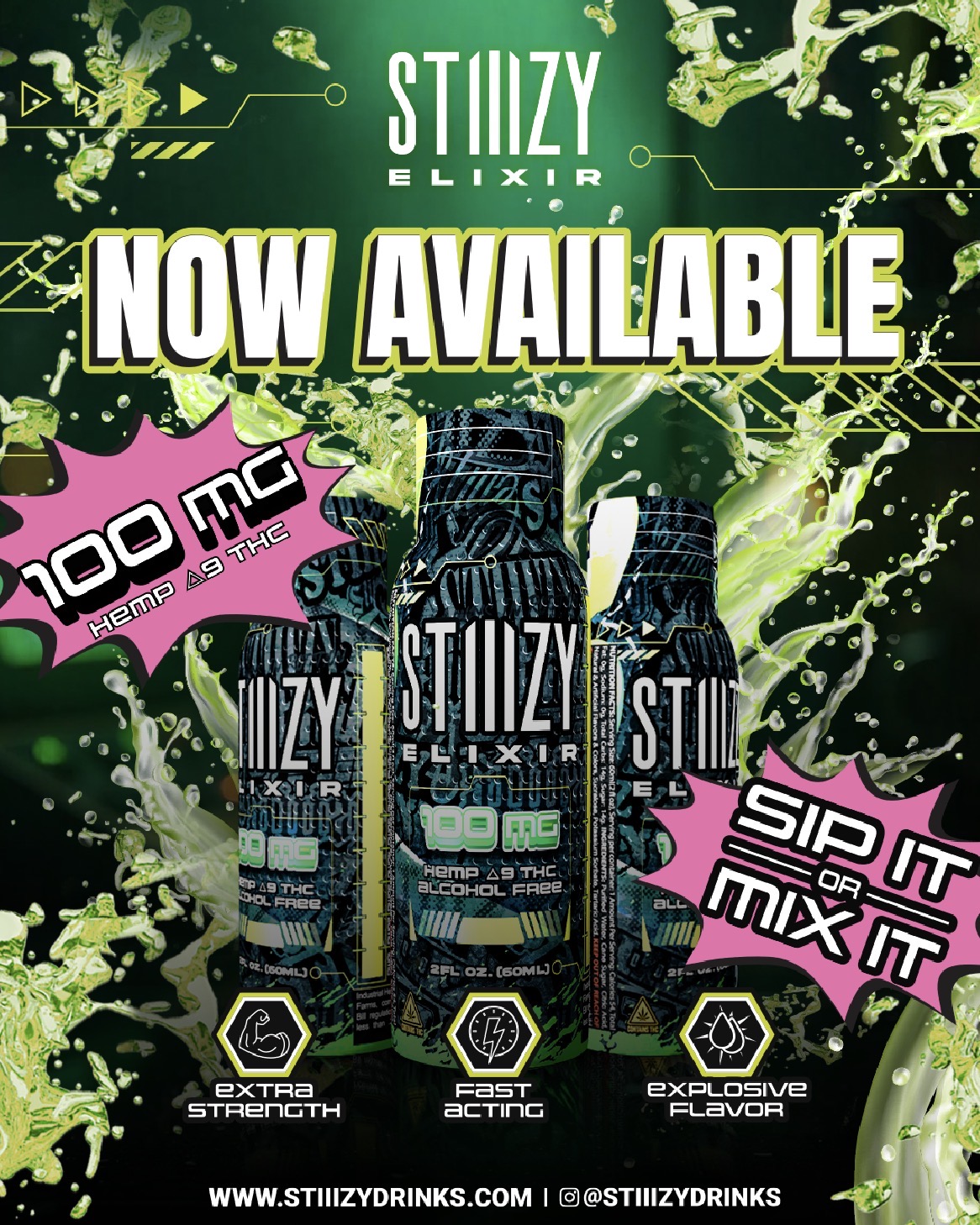 STIIIZY 100MG Elixir